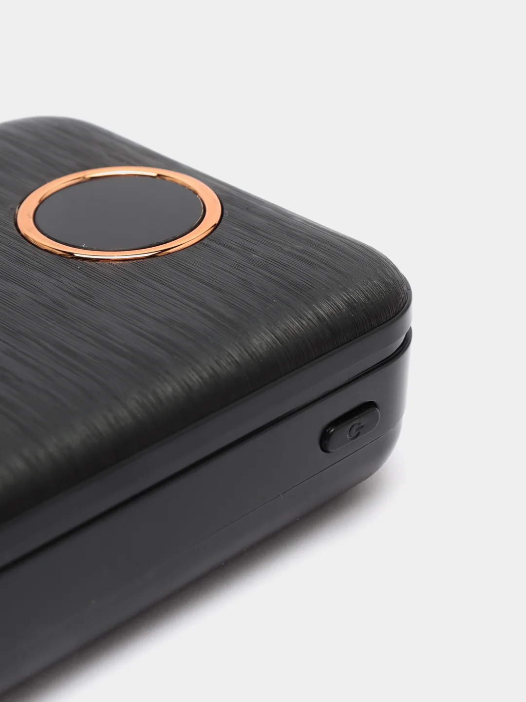 Черный внешний аккумулятор Power Bank 3, 10000 mah