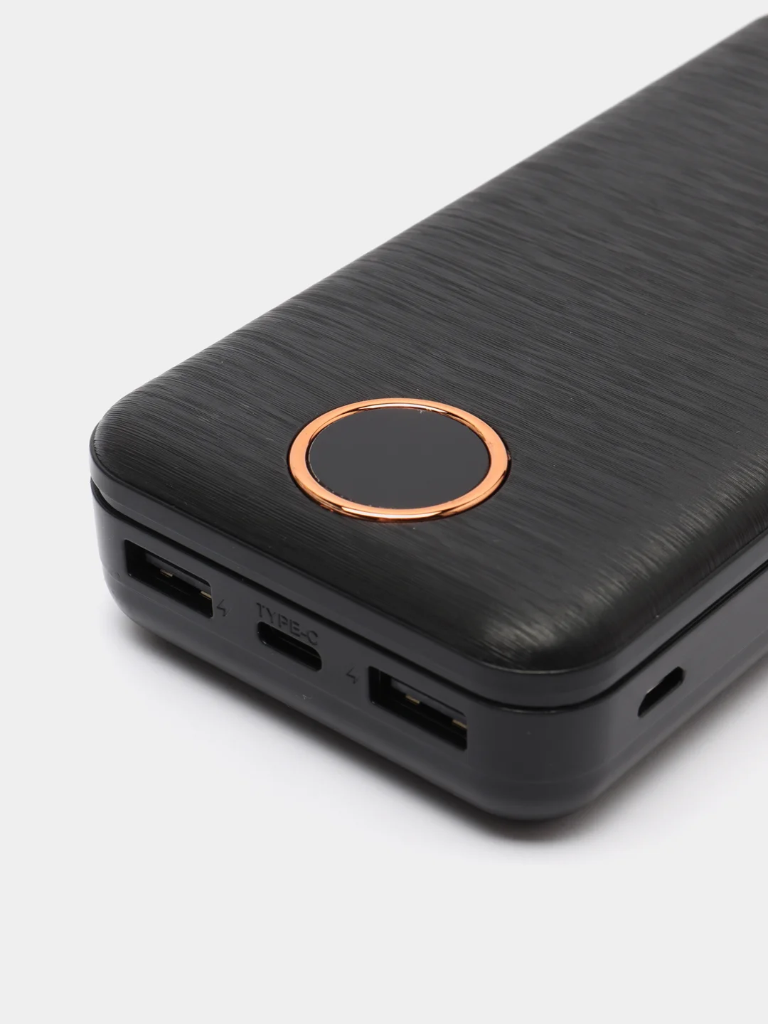 Черный внешний аккумулятор Power Bank 3, 10000 mah