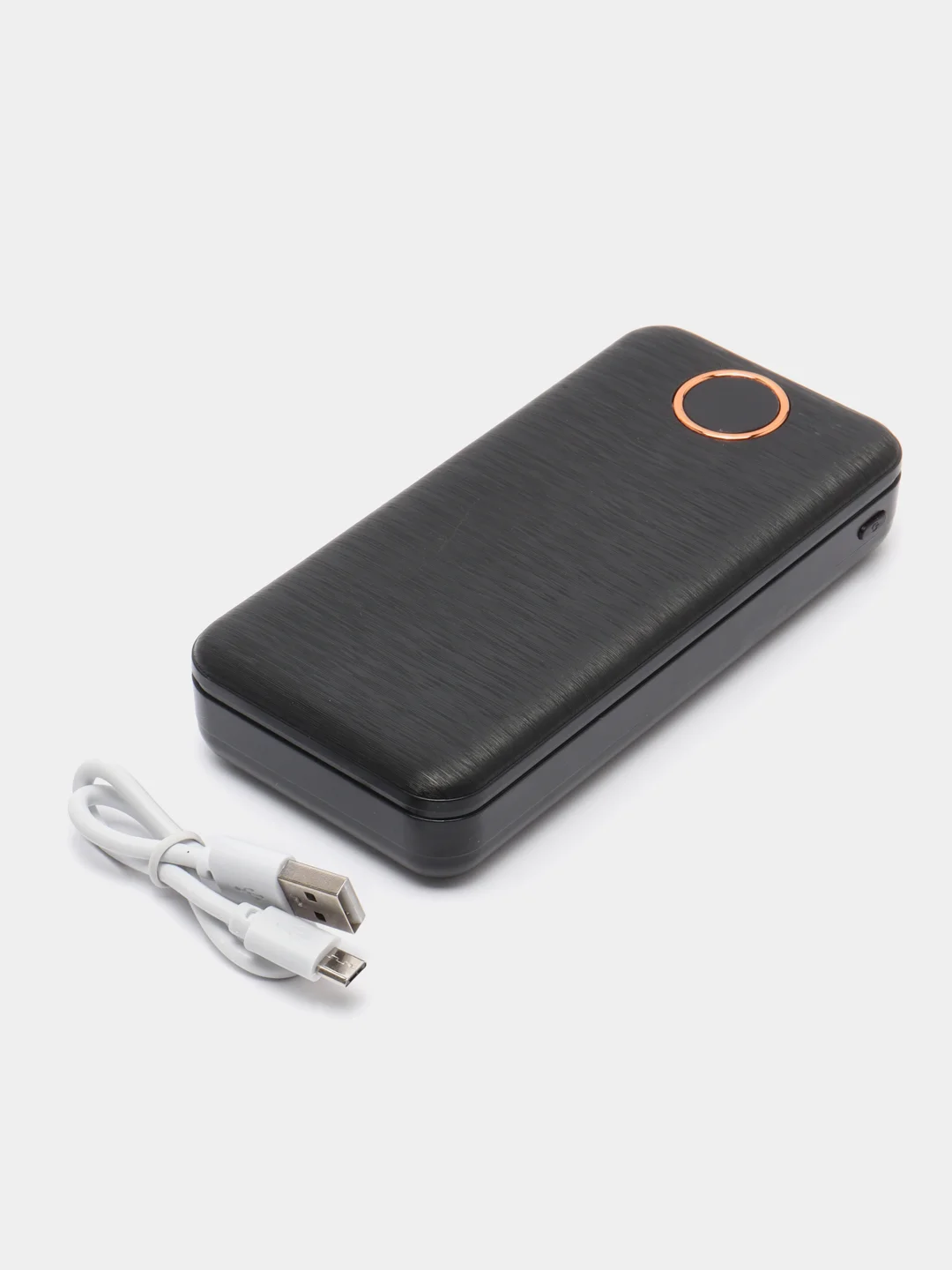 Черный внешний аккумулятор Power Bank 3, 10000 mah