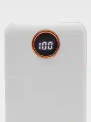 Белый внешний аккумулятор Power Bank 3, 10000 mah