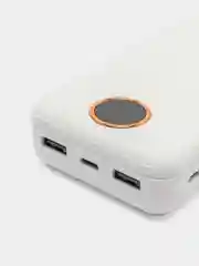 Белый внешний аккумулятор Power Bank 3, 10000 mah