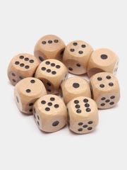 Игральные кости, деревянные, кубики для настольных игр