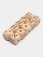 Игральные кости, деревянные, кубики для настольных игр