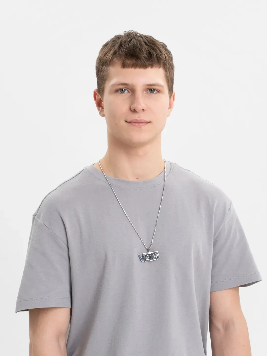 Подвеска на цепочке с логотипами Thrasher, Vans, унисекс