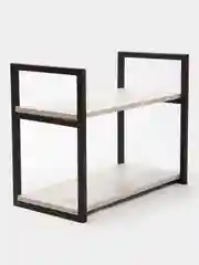 Медный полка настенная, 2 яруса, 5 цветов, 3 размера