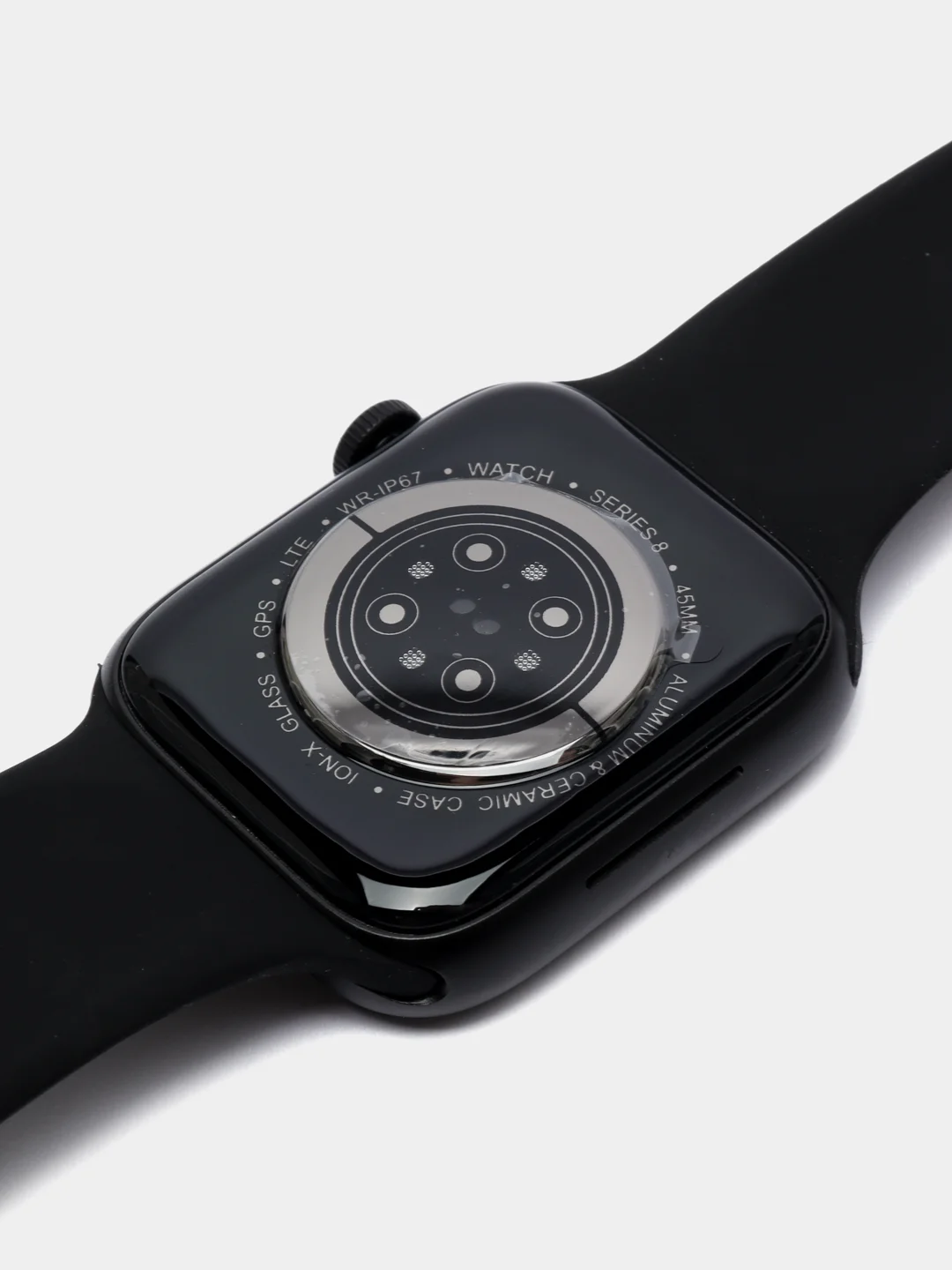 Черный умные смарт часы Smart Watch X8 Pro, 45 мм, с беспроводной магнитной зарядкой