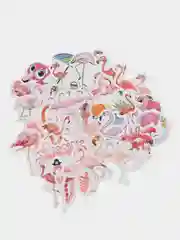 Розовый наклейка-стикер для скрапбукинга