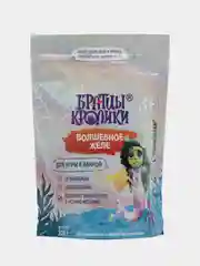 Волшебное желе "Братцы Кролики", для ванны, бирюзовое, 300 г