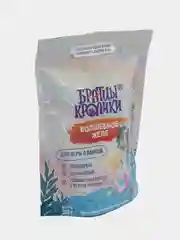 Волшебное желе "Братцы Кролики", для ванны, бирюзовое, 300 г
