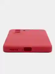 Коралловый чехол для Poco F3 (Поко Ф3), силиконовый, с защитой камеры