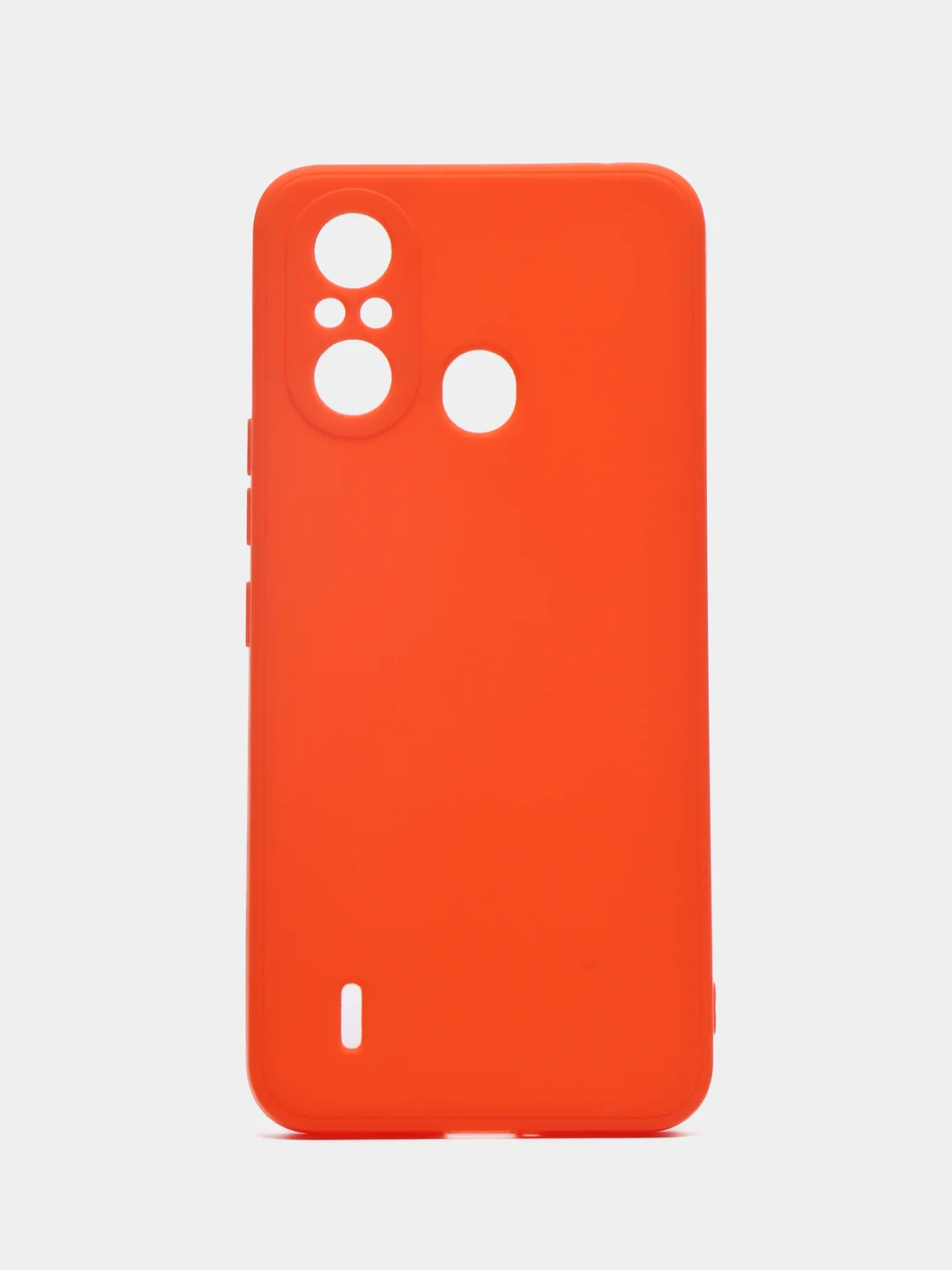 Оранжевый силиконовый чехол для Itel A49 (Ител А49)