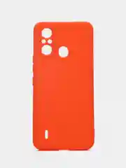 Оранжевый силиконовый чехол для Itel A49 (Ител А49)