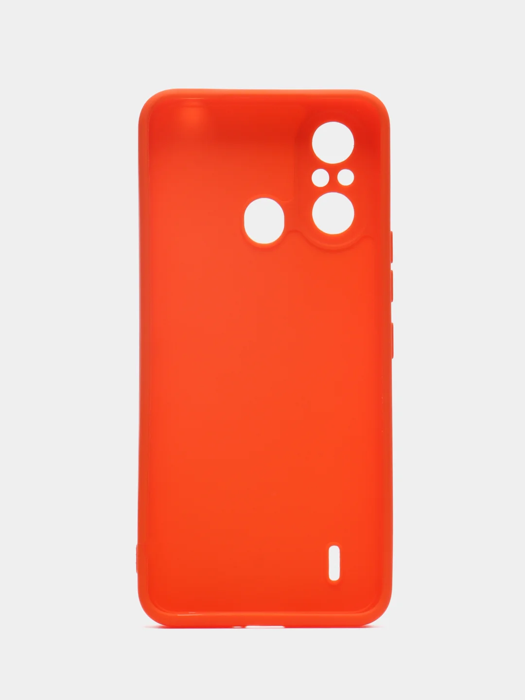 Оранжевый силиконовый чехол для Itel A49 (Ител А49)