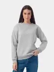 Серый свитшот женский