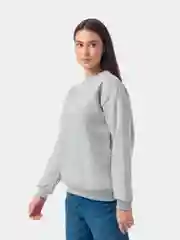 Серый свитшот женский