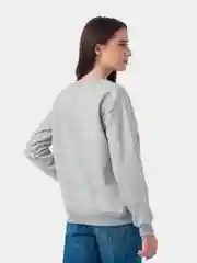 Серый свитшот женский