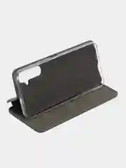 Серый чехол-книжка для Tecno Pop 6 Pro, Pop 5 Lite, Camon 19, 19 Pro, Pova 4