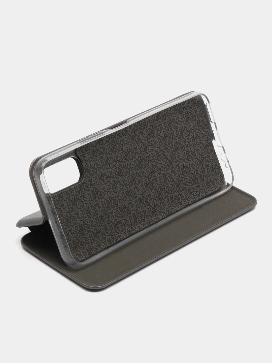 Серый чехол-книжка для Tecno Spark 9 Pro, Pova Neo 2, Camon 19 Neo, Camon 18,18P, 8P,  Pova 4Pro