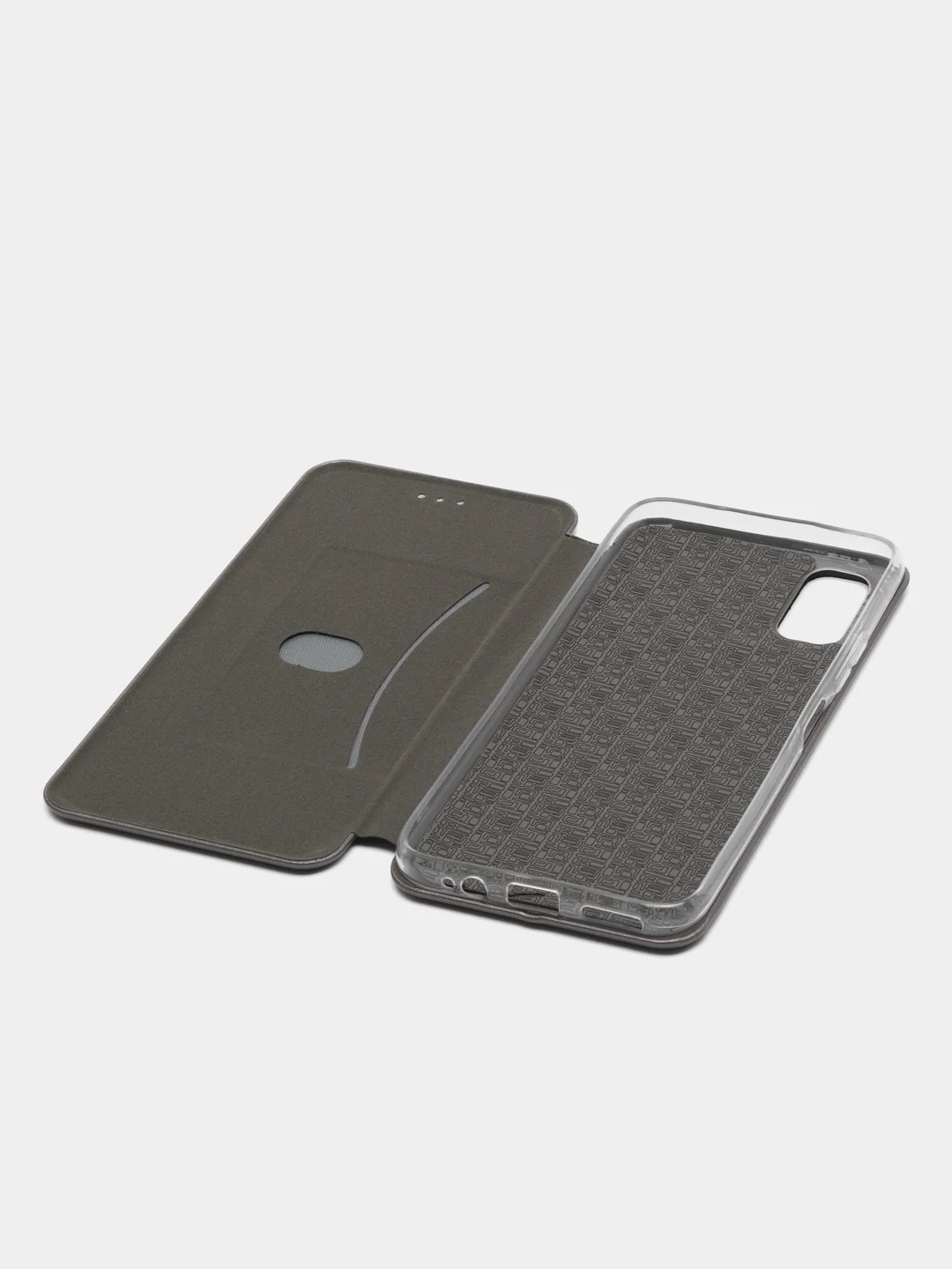 Серый чехол-книжка для Tecno Spark 9 Pro, Pova Neo 2, Camon 19 Neo, Camon 18,18P, 8P,  Pova 4Pro
