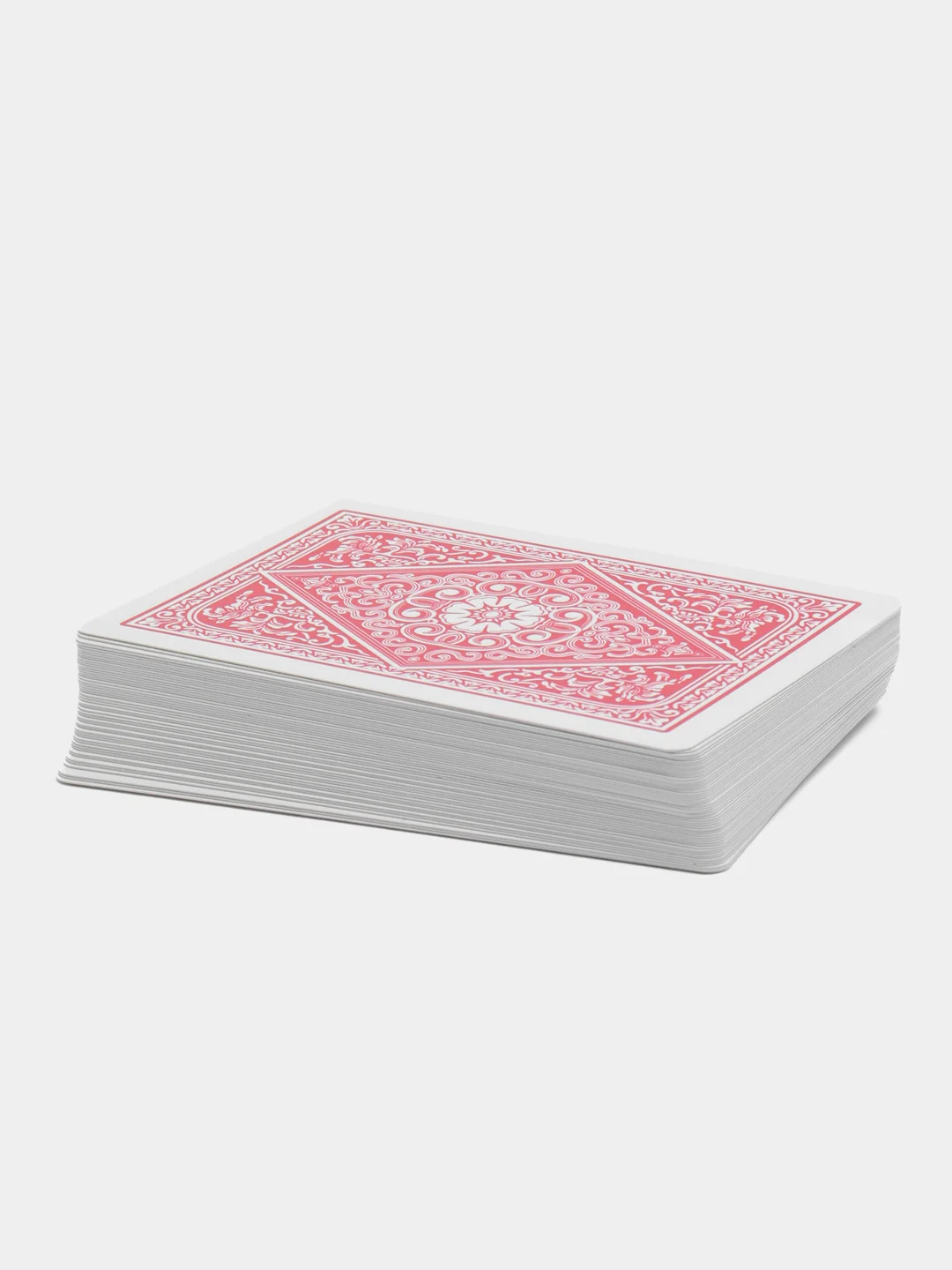 Красный карты игральные, покерные, пластиковые, 54 штуки в колоде