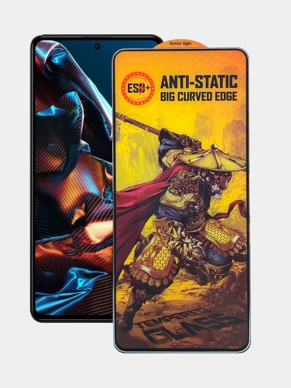 Защитное стекло Anti-Static для Poco X5 Pro 5G (Поко Х5 Про 5 Джи), Redmi Note 12 Pro