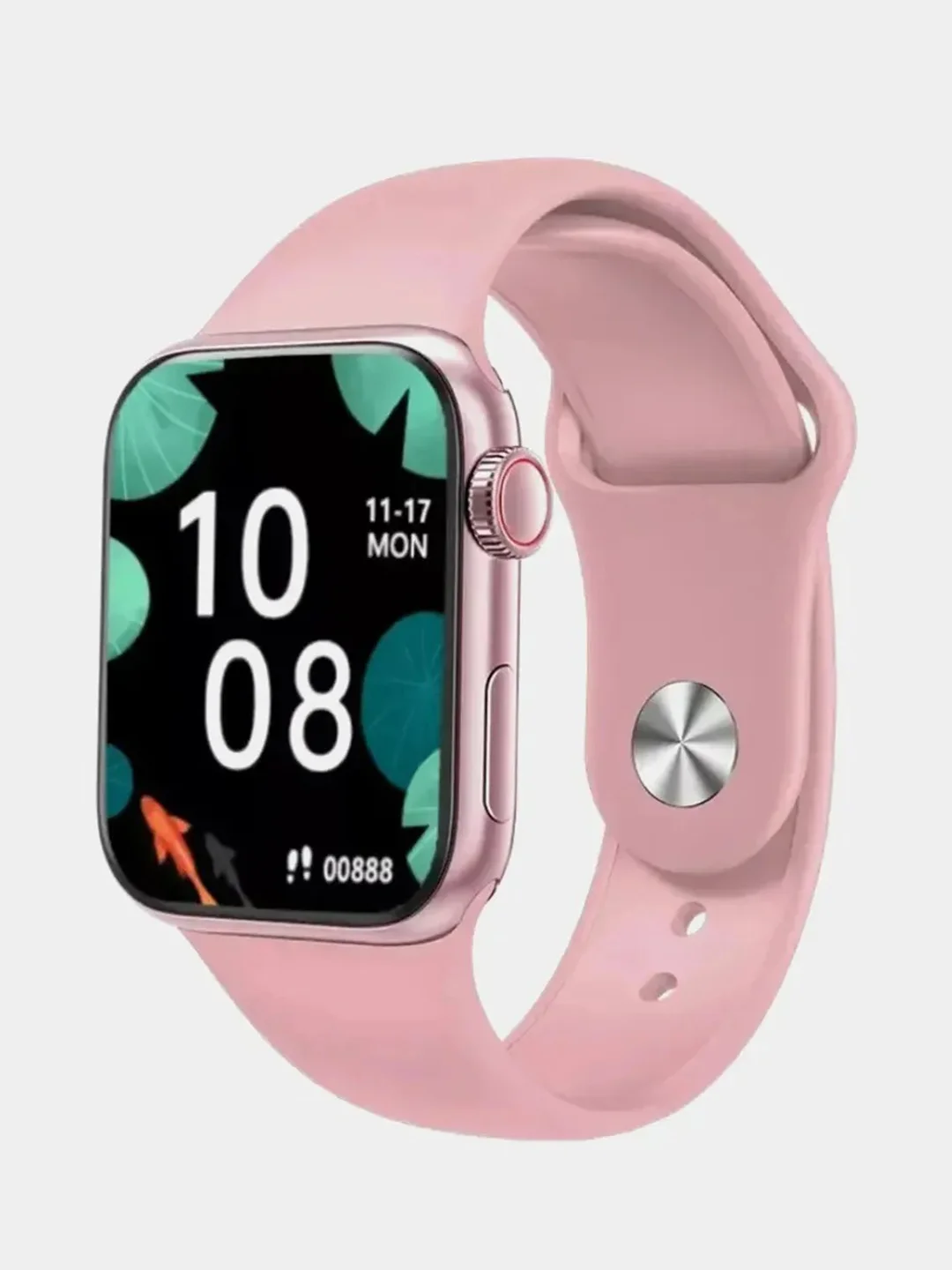 Розовый умные часы Smart Watch X8 Pro, смарт часы, 45 мм