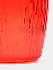 Алый ваза стеклянная