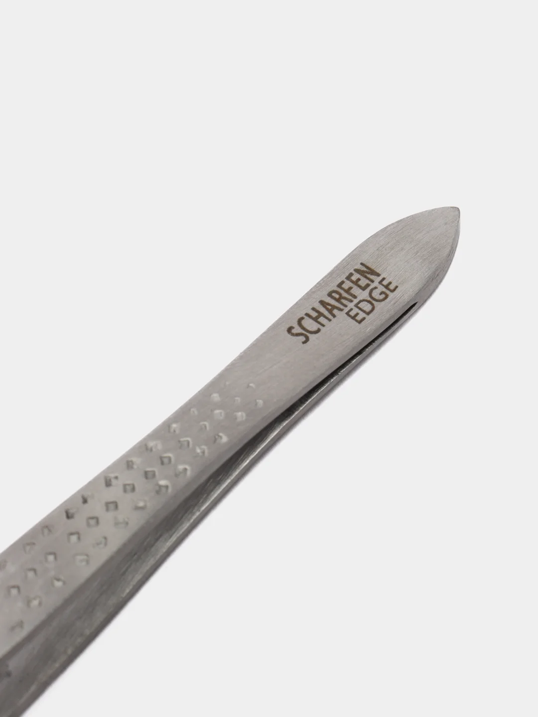 Пинцет Scharfen Edge, матовый, PTEC-703-D