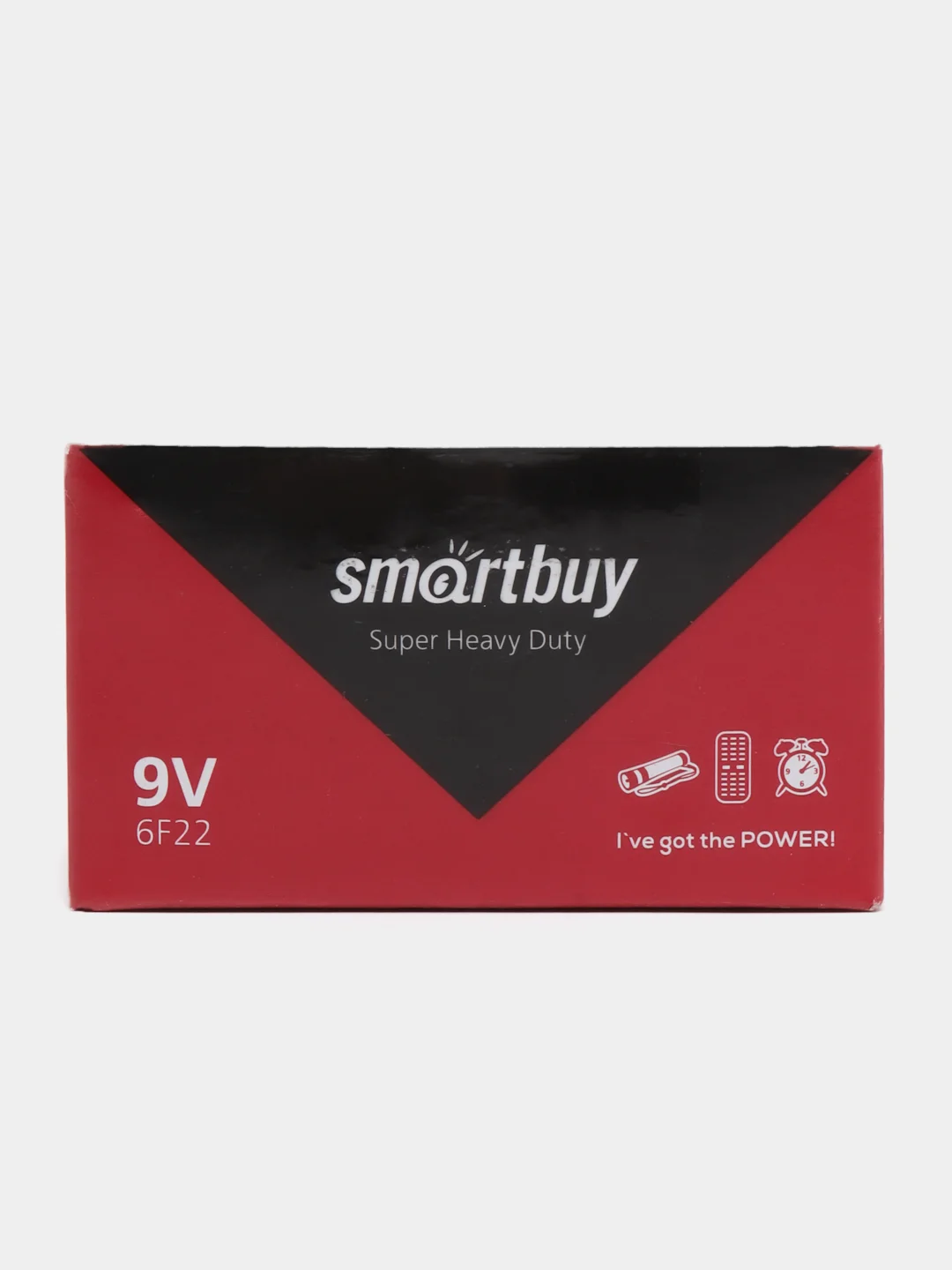 Батарейка Крона 6F22 Smartbuy 9В, 10 штук в упаковке