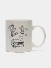 Алый набор подарочных кружек