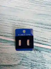 Бежевый серьги