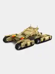 Бежевый конструктор Military, военная техника, 12 видов