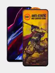Черный защитное стекло Anti-Static Poco X5 5G / X5 Pro 5G Redmi Note 12, Поко Х5 5Г Редми Нот 12