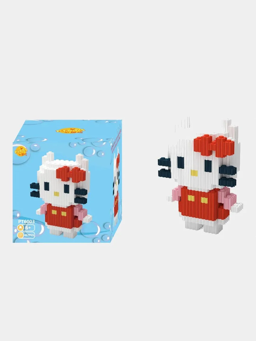 Черный конструктор 3д детский 3D из блоков, детская развивающая игрушка, конструктор для детей
