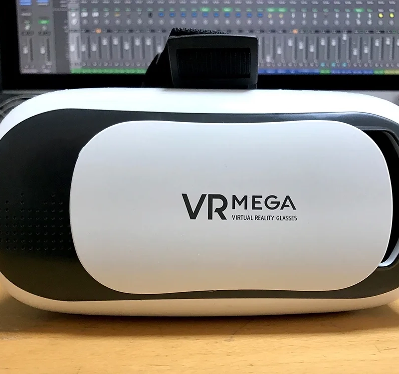 Очки виртуальной реальности VR MEGA с амбушюрами для лица