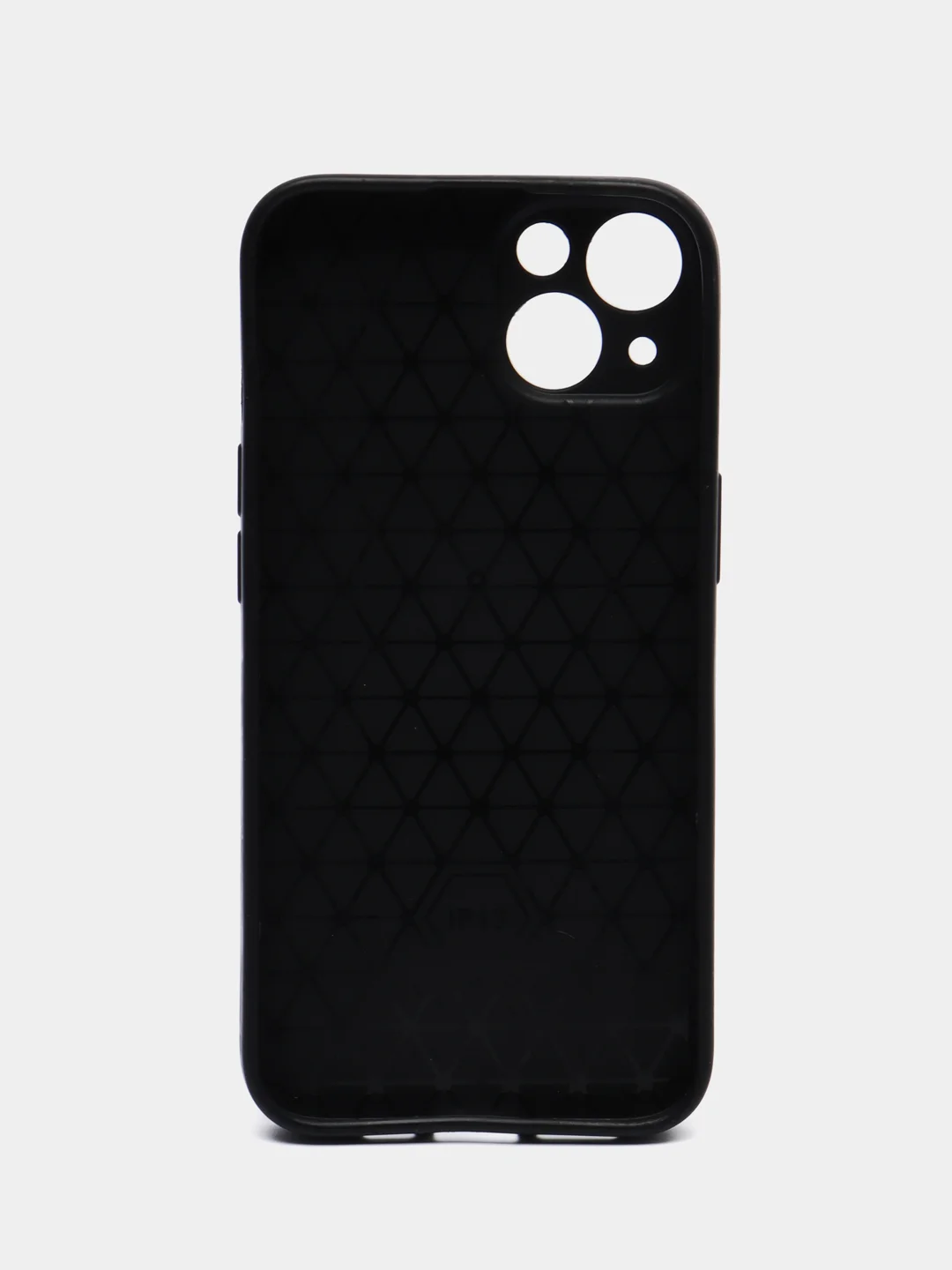 Чехол-накладка на iPhone 11, 13, черный, кожа крокодила