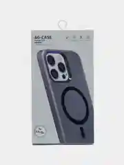 Сиреневый чехол AG-Case with MagSafe на iPhone 14 Pro / 14 Pro Max / 13