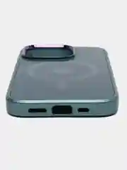 Зеленый чехол AG-Case with MagSafe на iPhone 14 Pro / 14 Pro Max / 13