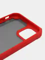 Красный бронированный чехол-бампер на iPhone 11 / 13