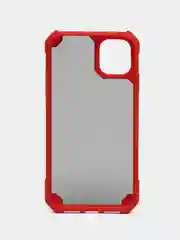 Красный бронированный чехол-бампер на iPhone 11 / 13