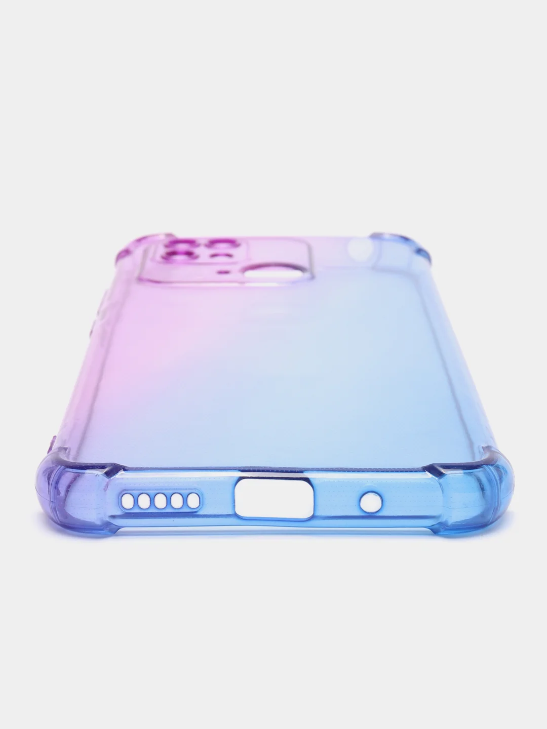 Фиолетовый чехол градиентный Xiaomi Redmi Note 8/8T/9/9T/9A/7/7A/8A/10/11/9C/10C Pro/K40