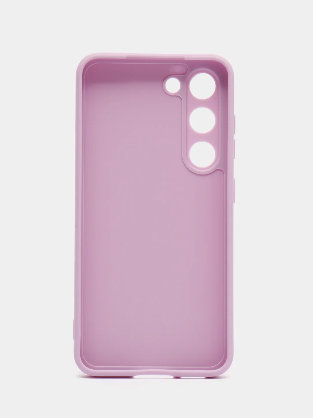 Лавандовый силиконовый чехол для Samsung Galaxy S23, S23 Plus, S23 Ultra, прозрачный