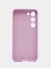 Лавандовый силиконовый чехол для Samsung Galaxy S23, S23 Plus, S23 Ultra, прозрачный