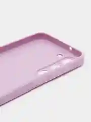 Лавандовый силиконовый чехол для Samsung Galaxy S23, S23 Plus, S23 Ultra, прозрачный
