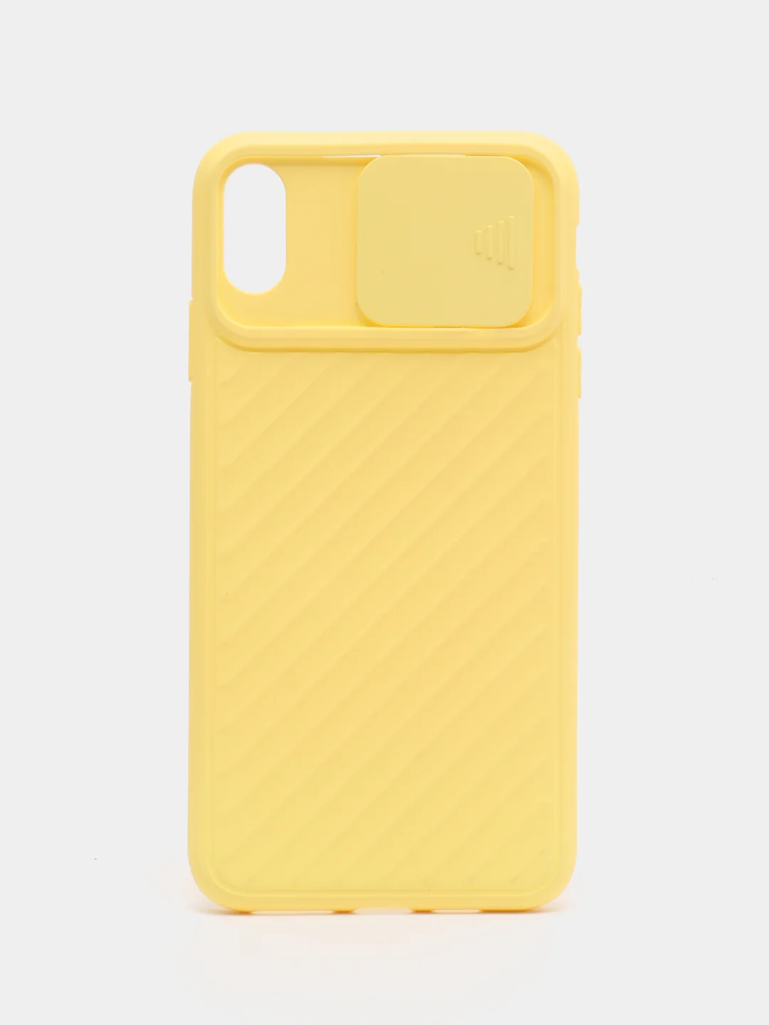 Лимонный чехол силиконовый для IPhone X, XS, XS Max, с защитой камеры