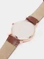 Шоколадный мужские наручные часы KINGNUOS K-028, в подарочной упаковке