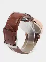 Шоколадный мужские наручные часы KINGNUOS K-028, в подарочной упаковке