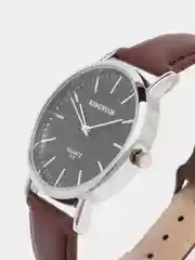 Коричневый мужские наручные часы Kingnuos K-015, в подарочной упаковке