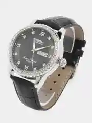 Хром женские наручные часы Dedima D-160, с календарём, в подарочной упаковке