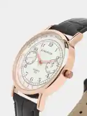 Бронзовый мужские наручные часы KINGNUOS K-025, в подарочной упаковке